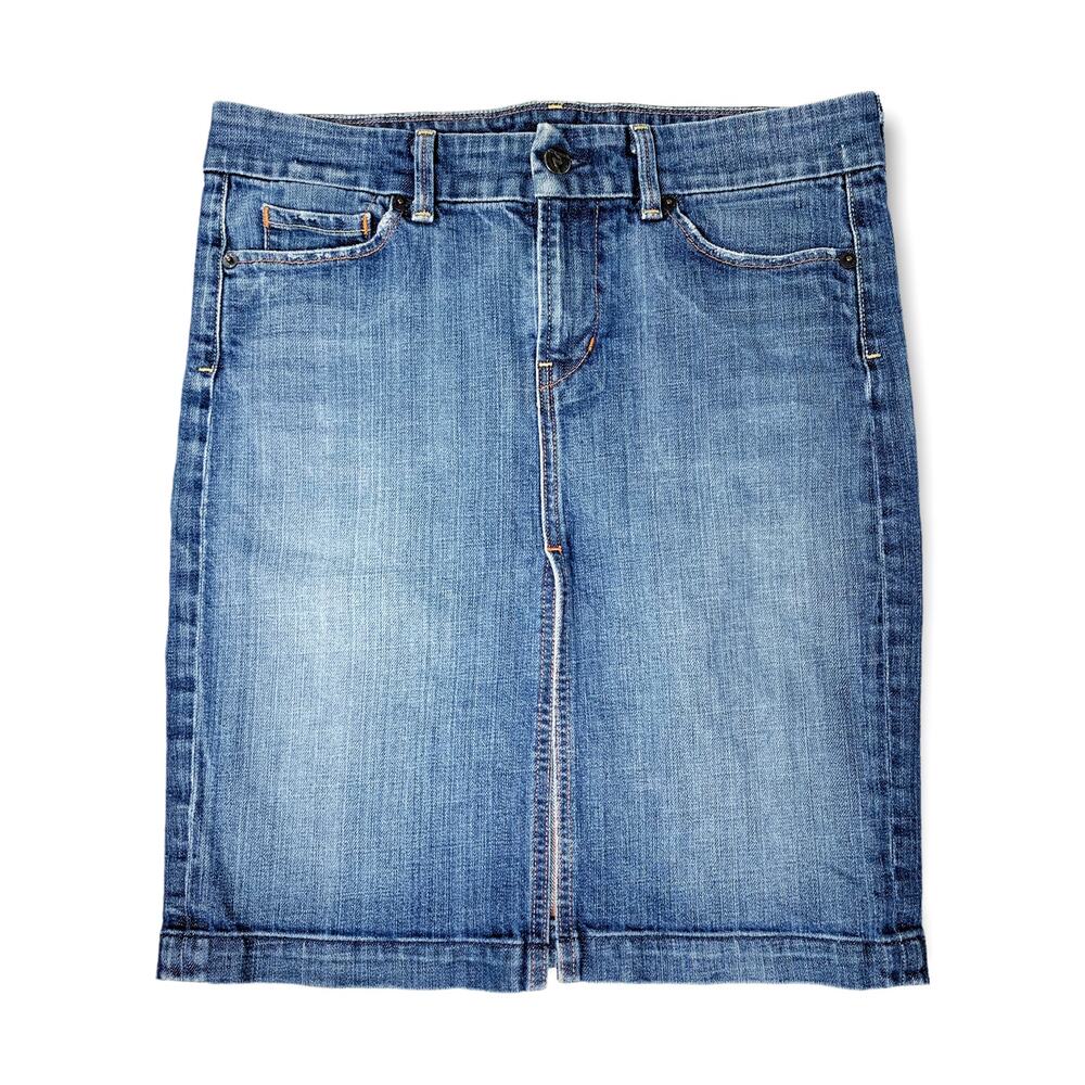 Citizens of Hummanity Womens Size 28 Sophia #300 Medium Wash Denim Skirt